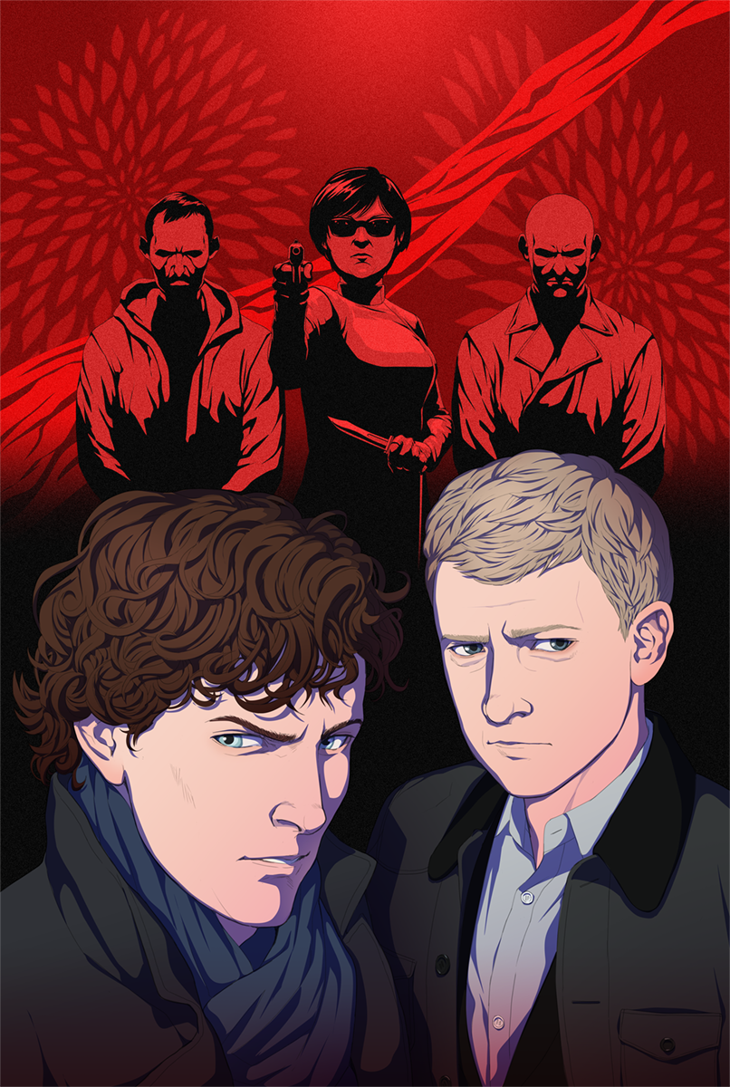 Titan Comics: Sherlock The Blind Banker #6 Cover