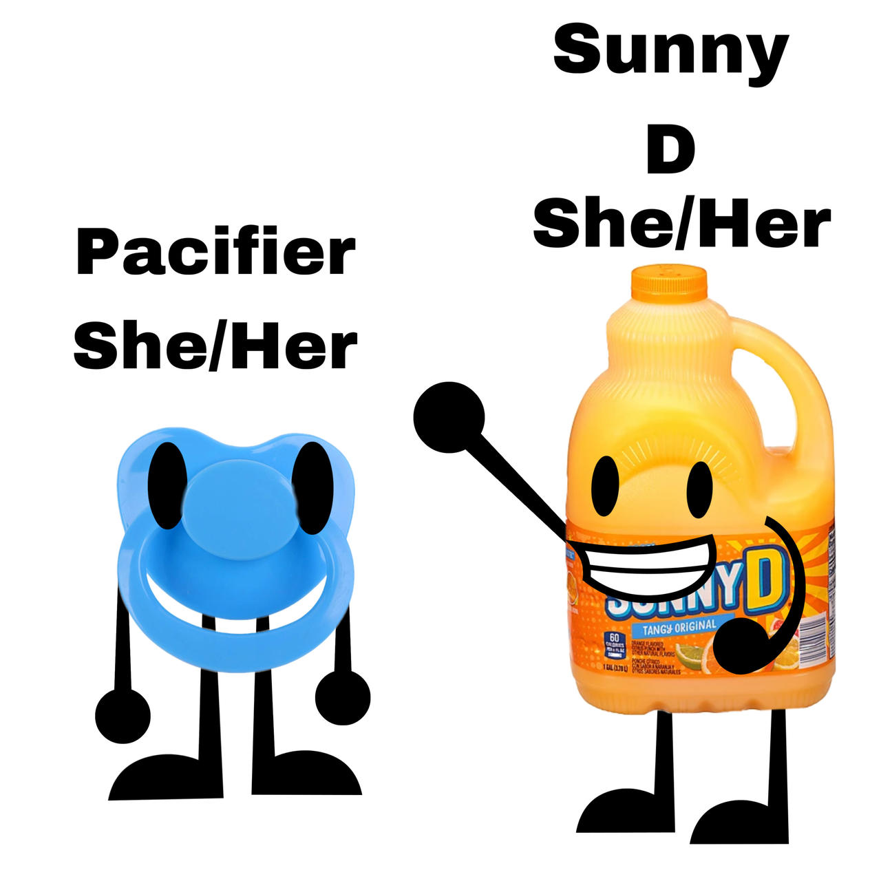 Pacifier Base Deviantart Pacifier and Sunny D by OlivePeaches on DeviantArt