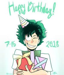 HAPPY BIRTHDAY DEKU!