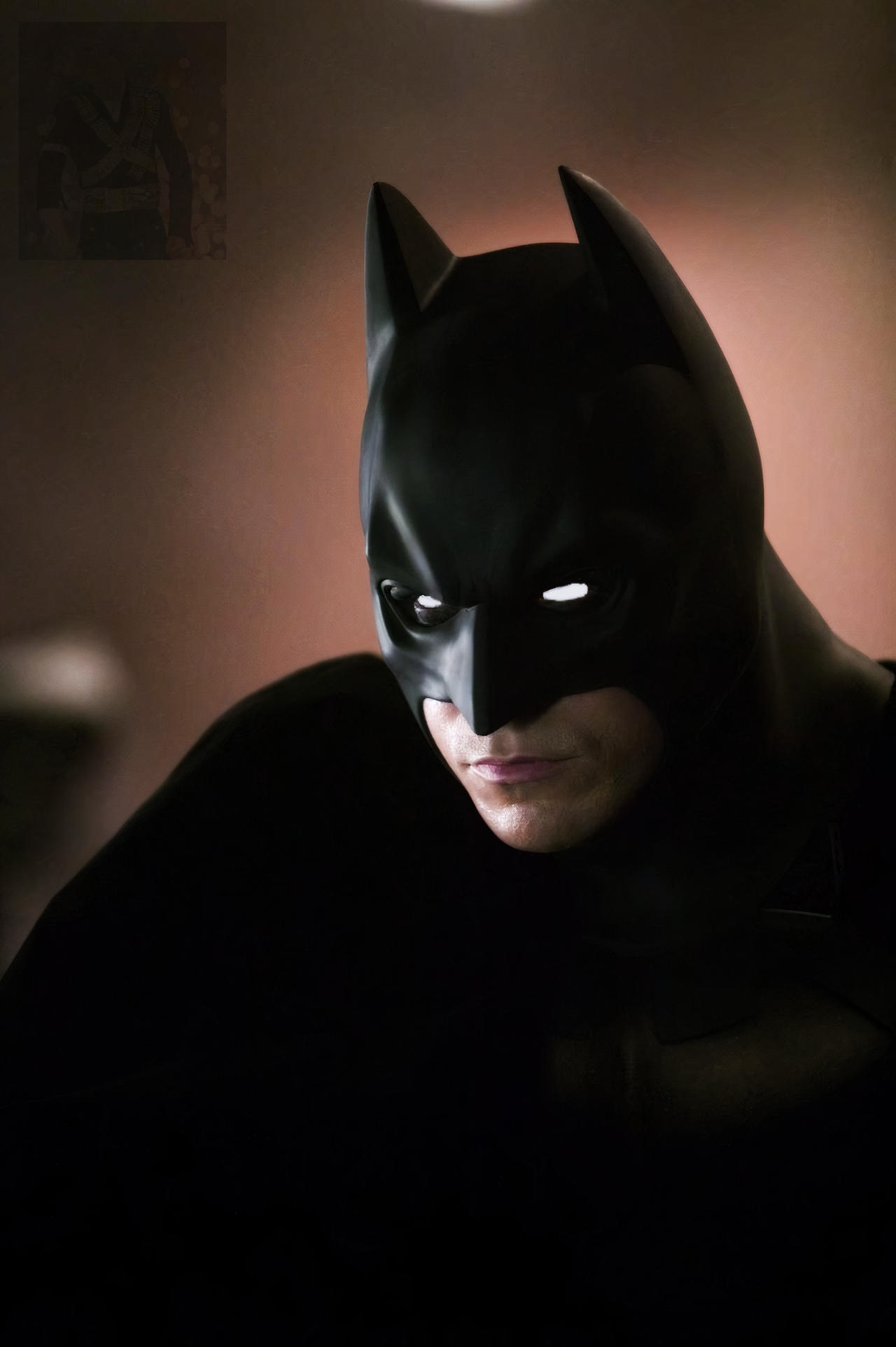 Batman Christian Bale with white eyes by boiola1903 on DeviantArt