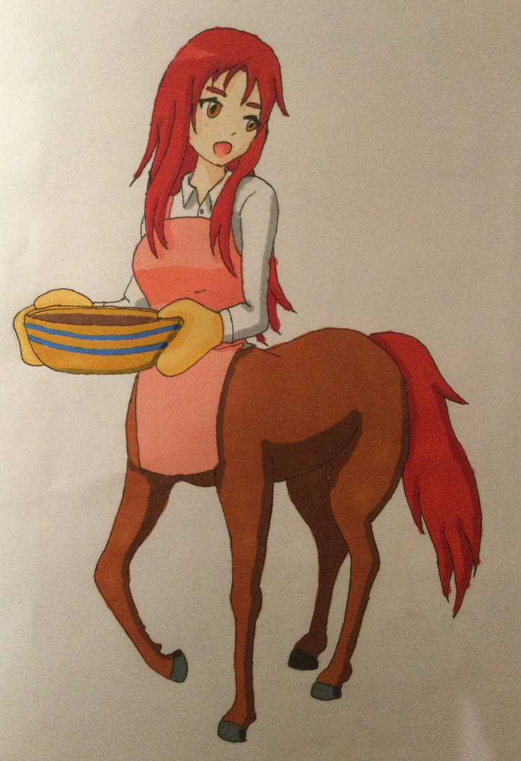 Centaur Cook Cooking Centaur by darth-jezza on DeviantArt