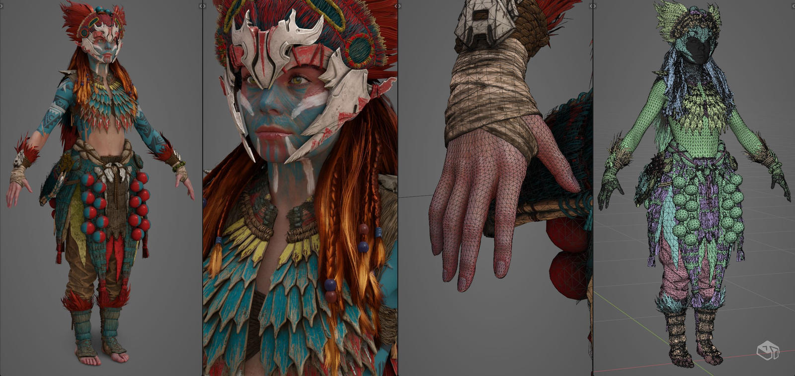 Aloy Tenakth Recon Outfit 3041