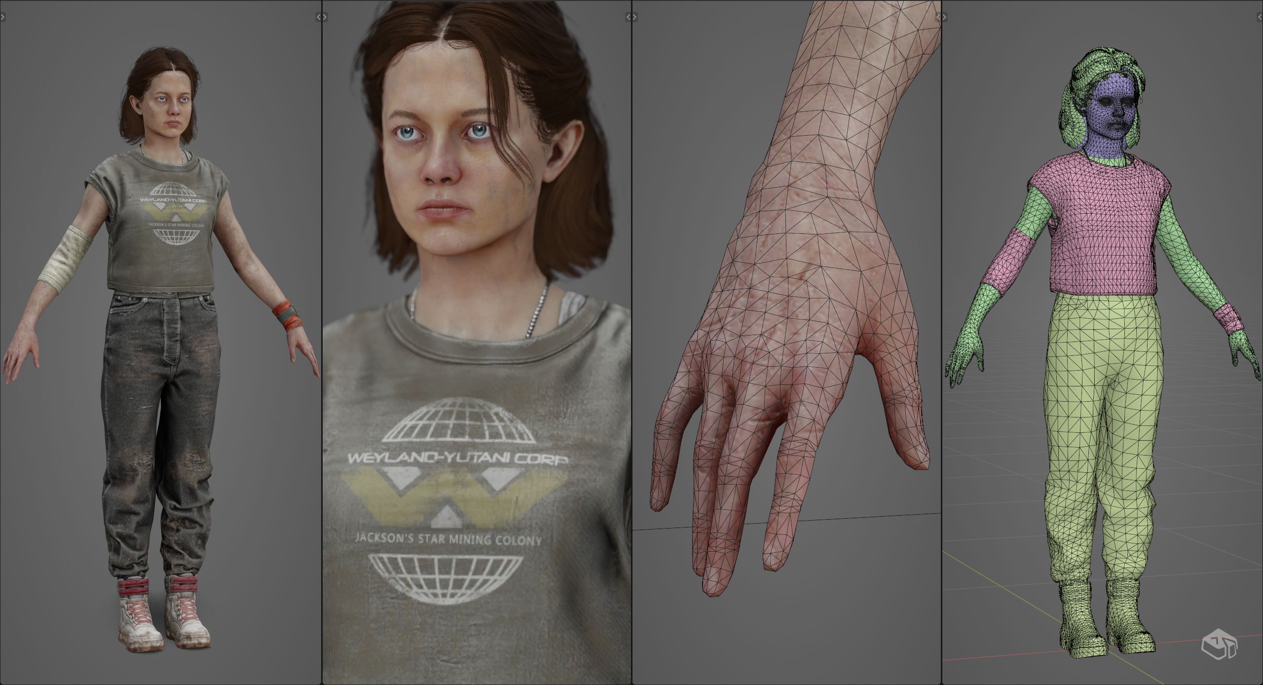 Rain Carradine Weyland T-Shirt Outfit by Tosyk on DeviantArt