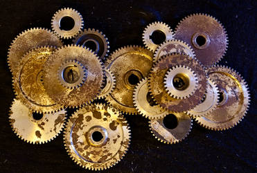 Large Twenty Gear Clock