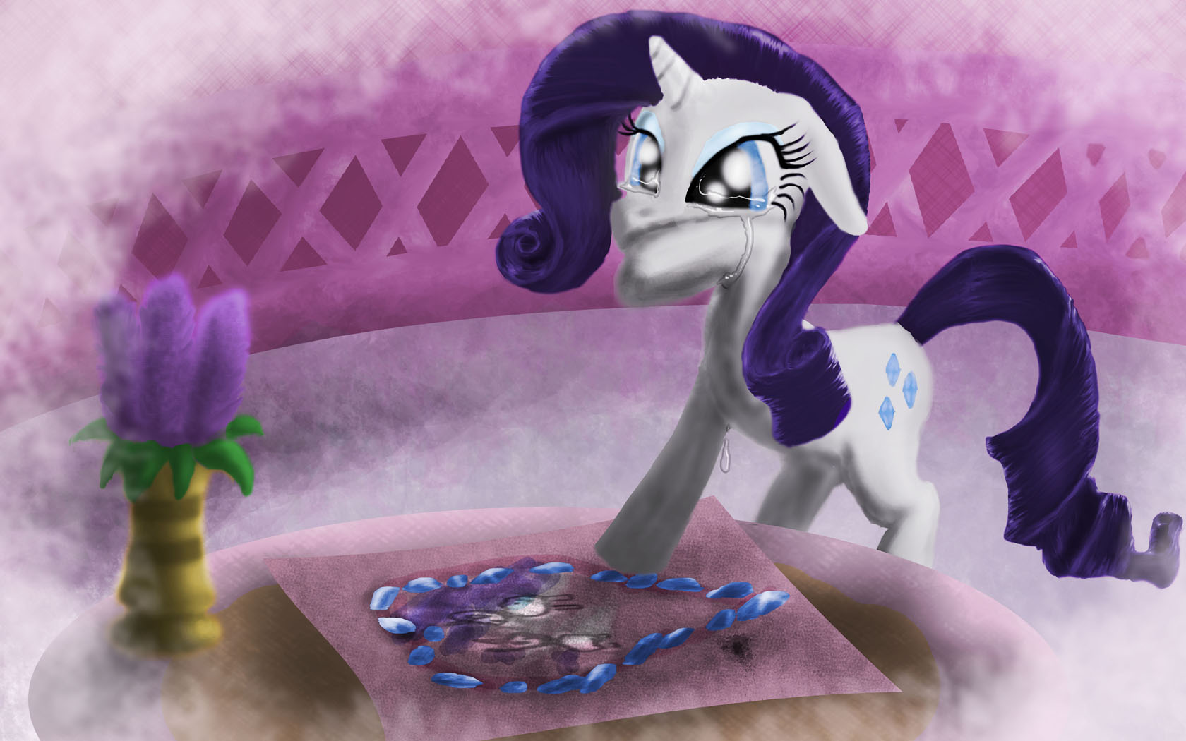 Rarity's repentance.