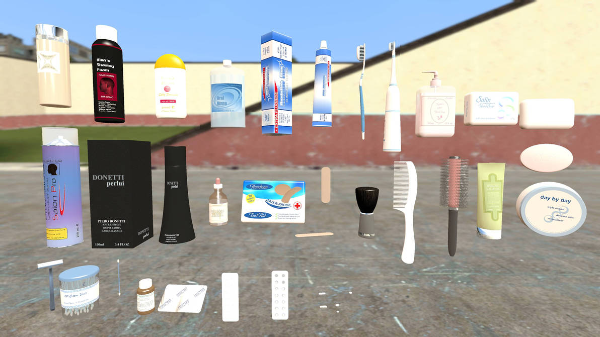 toiletries props for Gmod by 13alan13 on DeviantArt