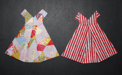 Cute Origami Party Dresses