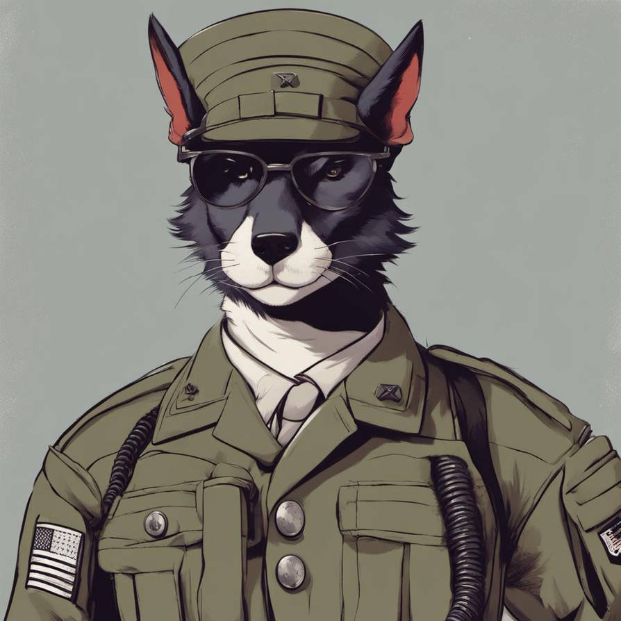 Furry in the military by seekfurrytrans on DeviantArt