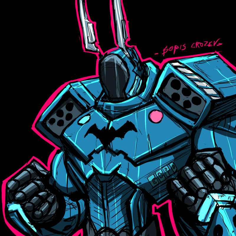 COMMISSION: GORDON BATMAN by ArtFrenzyBoris on DeviantArt