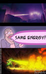 Same Energy - Broly and Shin Godzilla