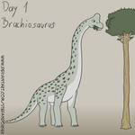 Dinovember '21 Day 1 - Brachiosaurus