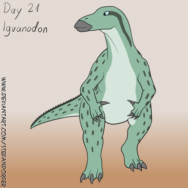 Dinovember '21 Day 21 - Iguanodon