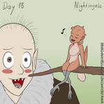 Januharpy Day 18 - Nightingale
