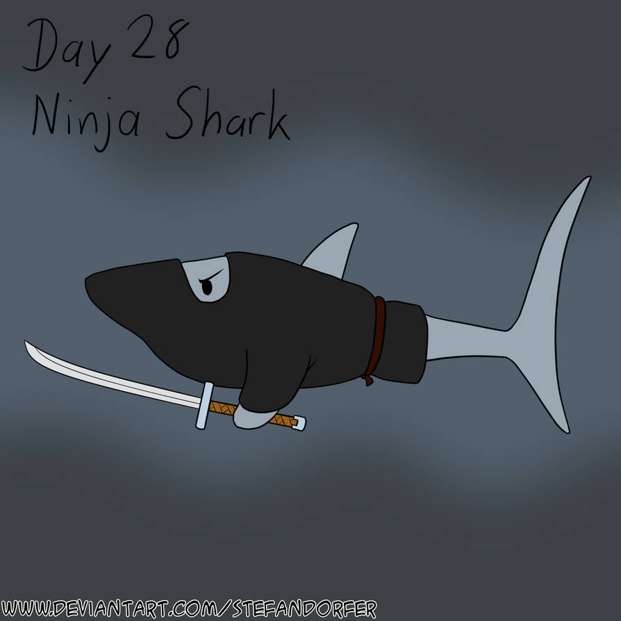 COMMISSION: TCK Ninja Shark by mark331 on DeviantArt
