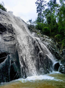 Jungle waterfall in Chiang Mai
