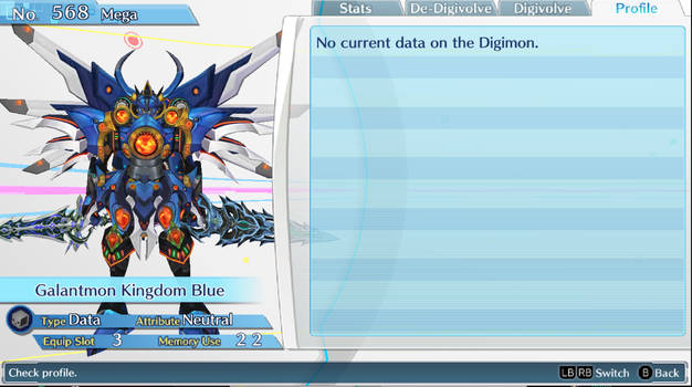 Gallantmon Kingdom Blue