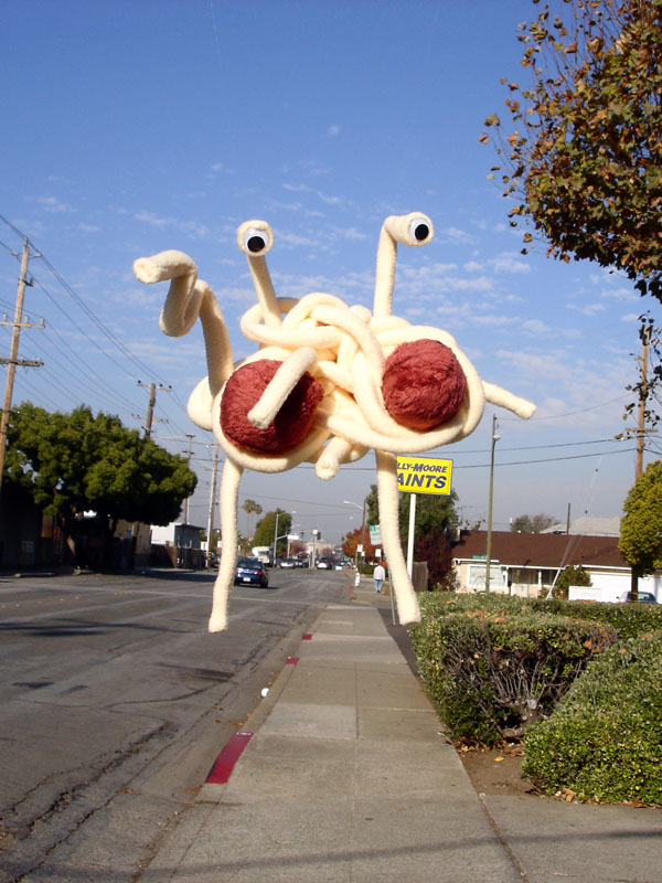 Flying Spaghetti Monster Plush