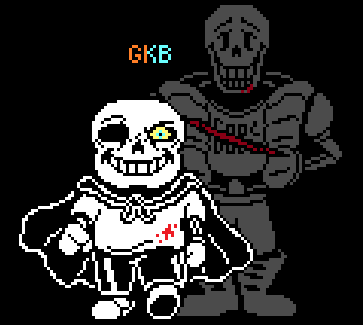 Undertale sans battle sprite V7 by guardianofskeleto on DeviantArt