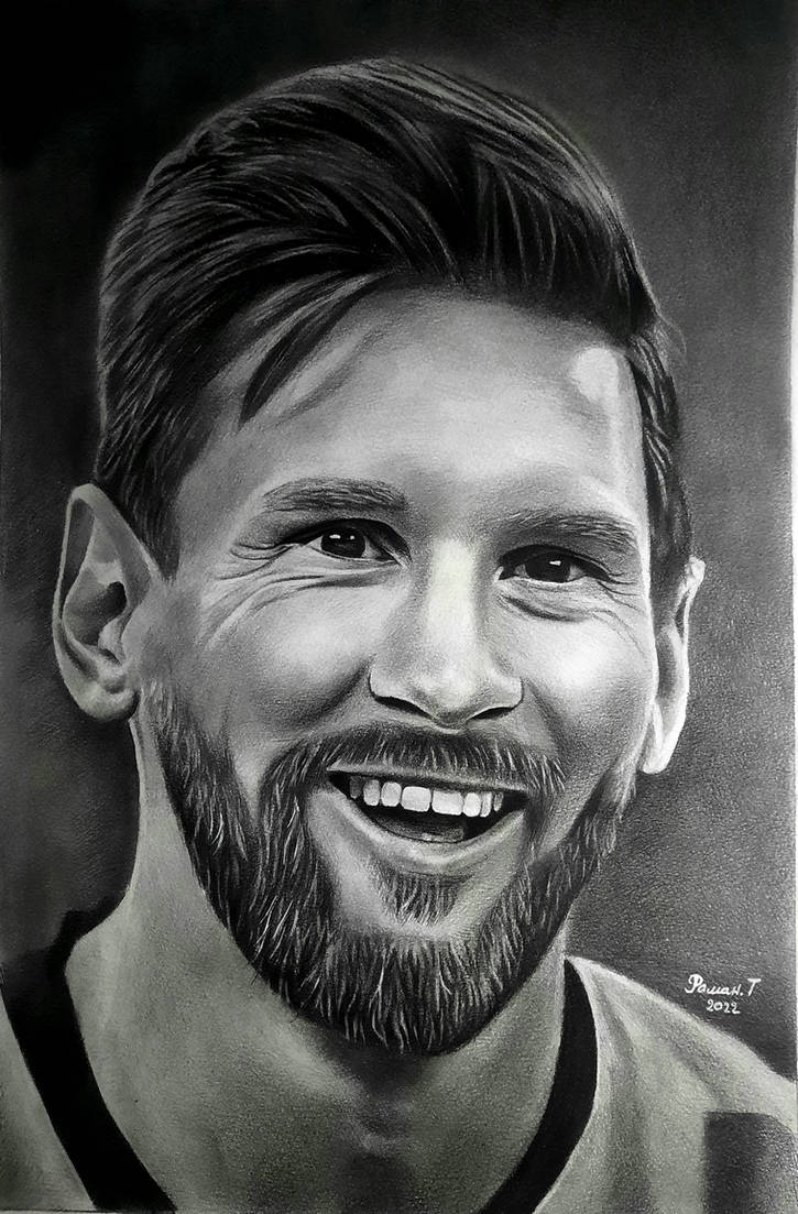 Messi pencil drawing by luc1dreamer on DeviantArt