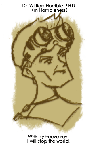 Daily Sketch 19: Dr. Horrible