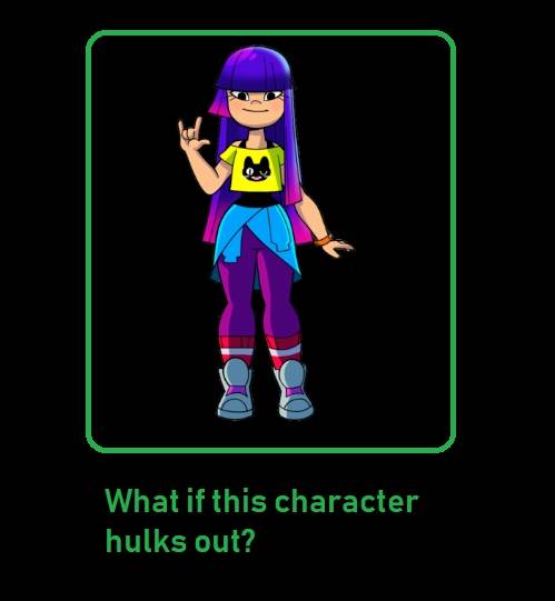 What-If Miko Kubota hulks out