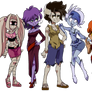 Teen Ghoul Girls Render