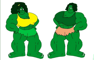 Hulk Lodeon Sisters
