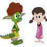 Monster Dennis and Human Winnie Renders