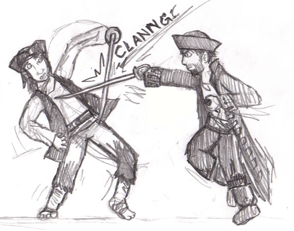 yet another sword fight by Tornripper on DeviantArt
