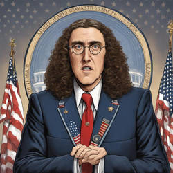 Weird Al Yankovic as President of the USA