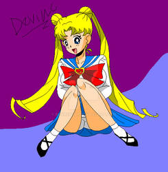 Usagi pantyshot