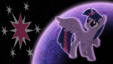 Alicorn Twilight 1600x900 Wallpaper