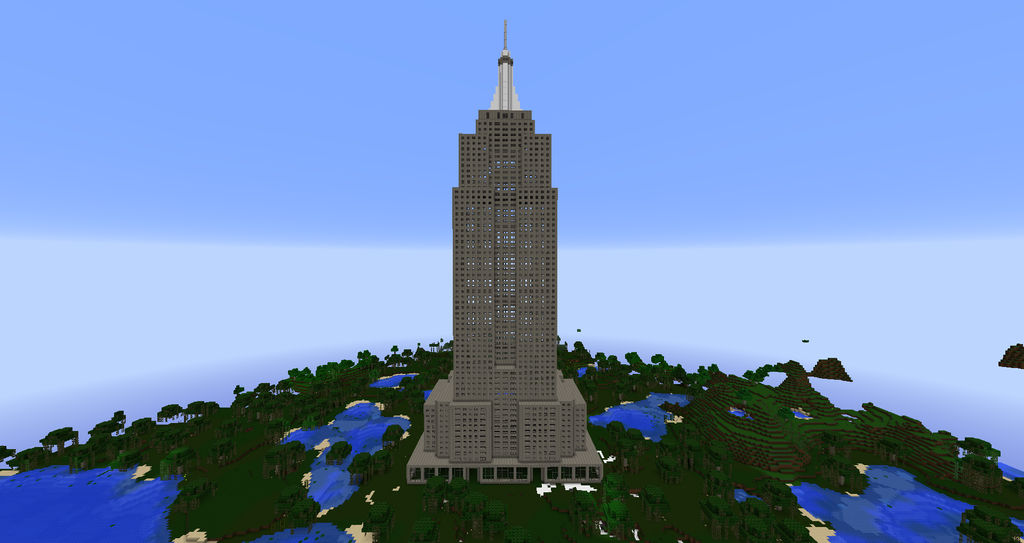 Minecraft - Empire State Building by MinecraftArchitect90 on DeviantArt
