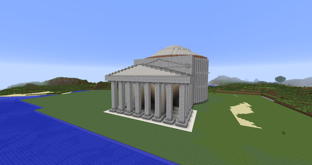 Greek Pantheon Minecraft Greek Temple Of Hera Map (1.19, 1.18.2)