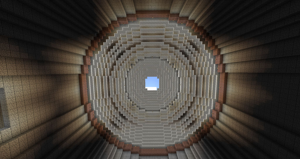 Minecraft - The Pantheon's dome