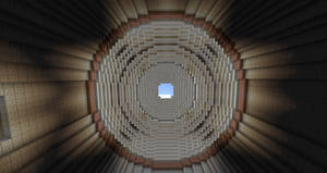 Minecraft - The Pantheon's dome