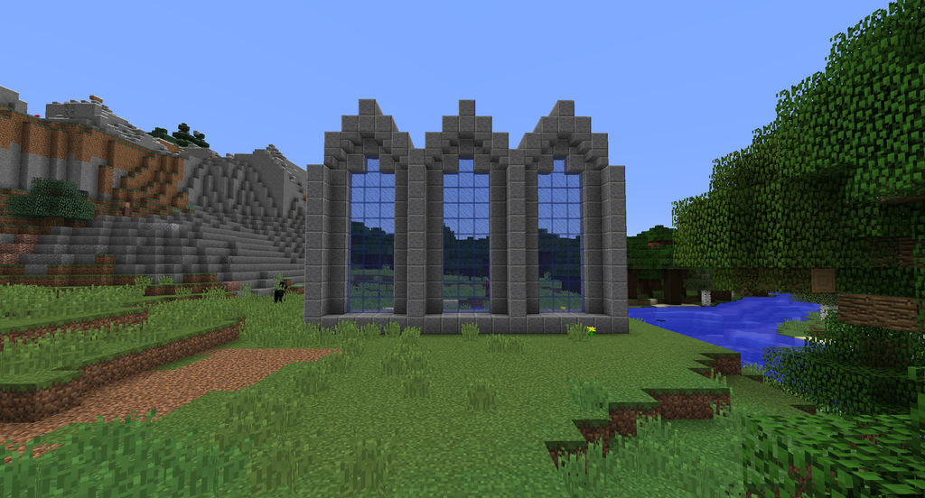 Minecraft - Gothic Arch Practice by MinecraftArchitect90 on DeviantArt