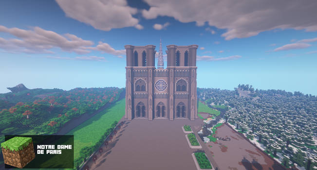 Minecraft - Notre Dame de Paris