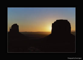 'Morning in Monument Valley'