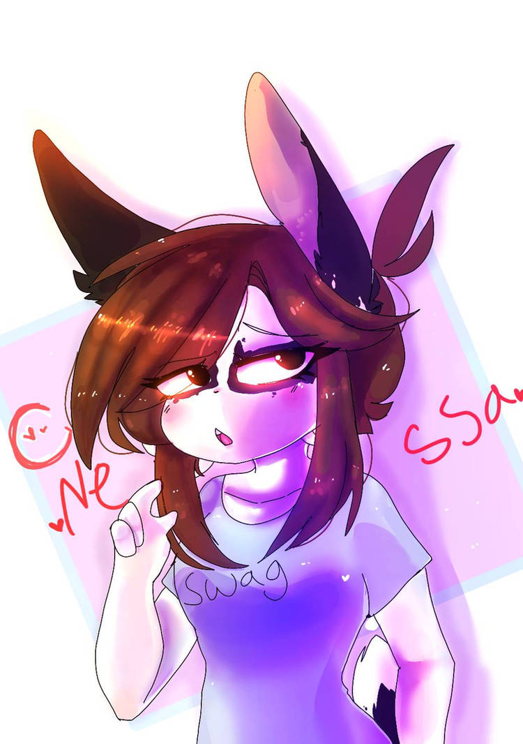 drawing my pet bby bunny nessa uwu by Goldieandfreinds on DeviantArt