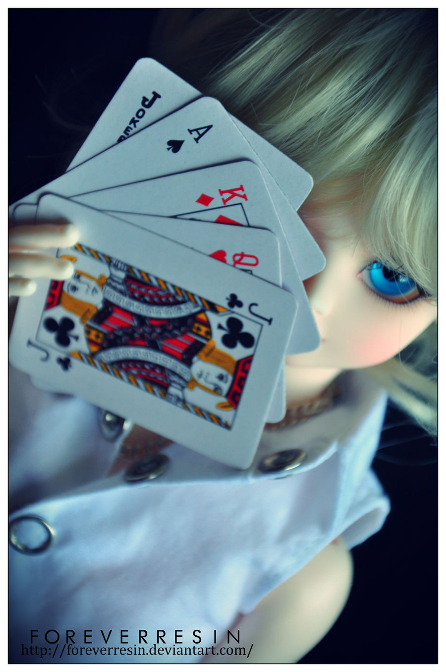 Just like a deck of cards.