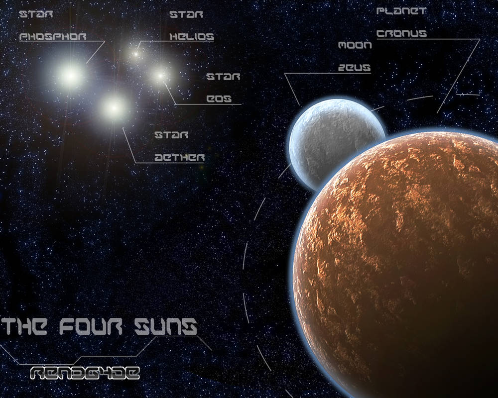 Sun Four Rays The Four Suns by rennyharner on DeviantArt
