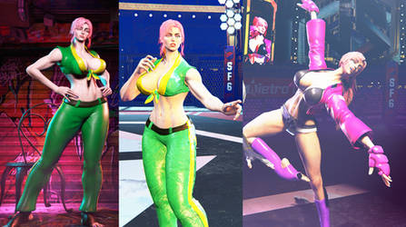 Street Fighter 6 Mod to give Manon Another Kula Outfit