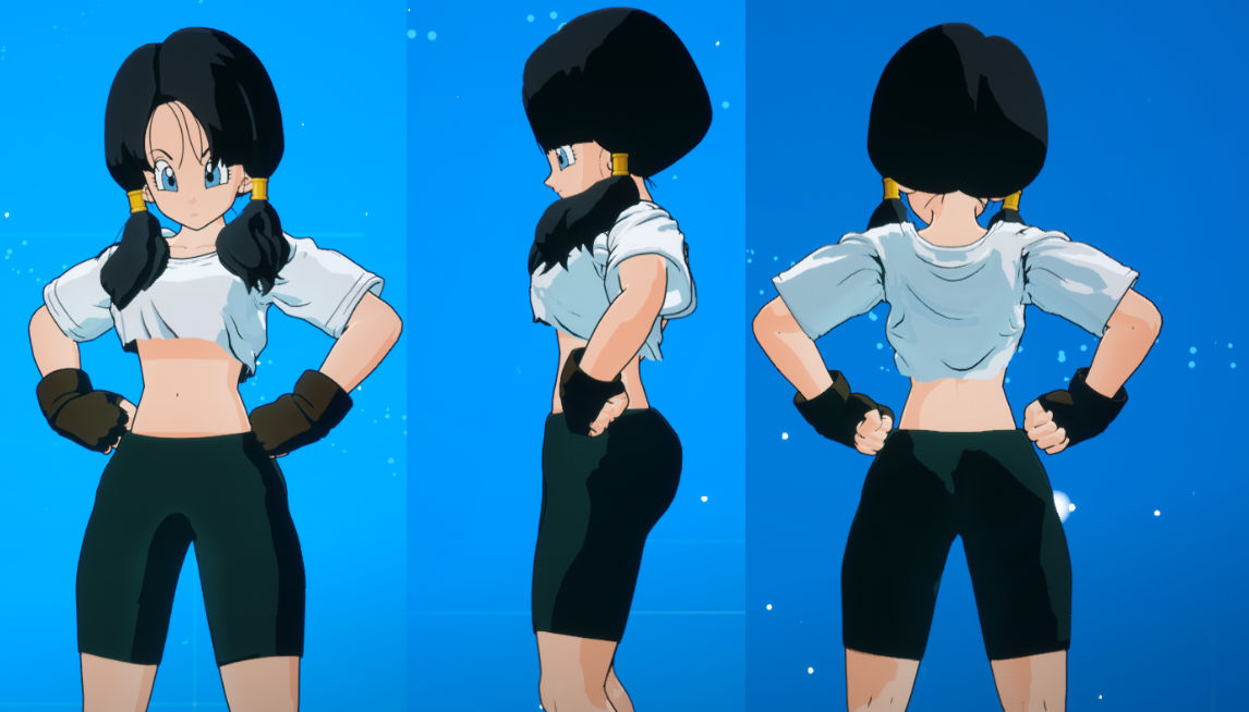 Dragon Ball: Sparking! Zero Croptop Videl by NotChewgly on DeviantArt