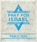 Pray for Israel by Blugi