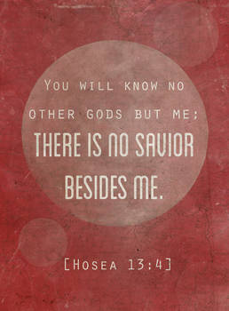 Hosea 13:4