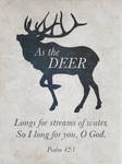 As the Deer by Blugi