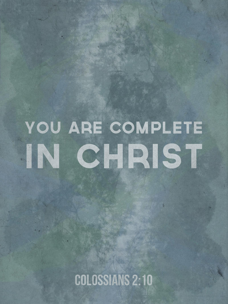 Complete in Christ