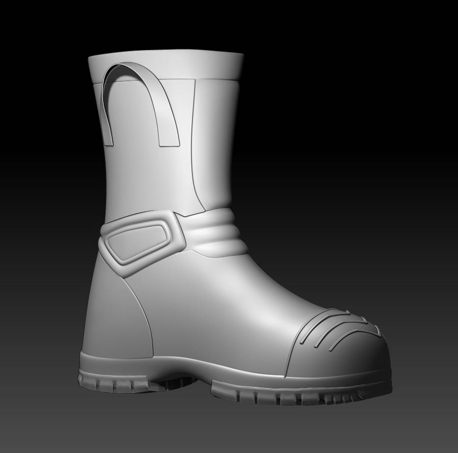 Fireman Boots Pattern Fireman boots WIP 1 by HeavenDefender on DeviantArt