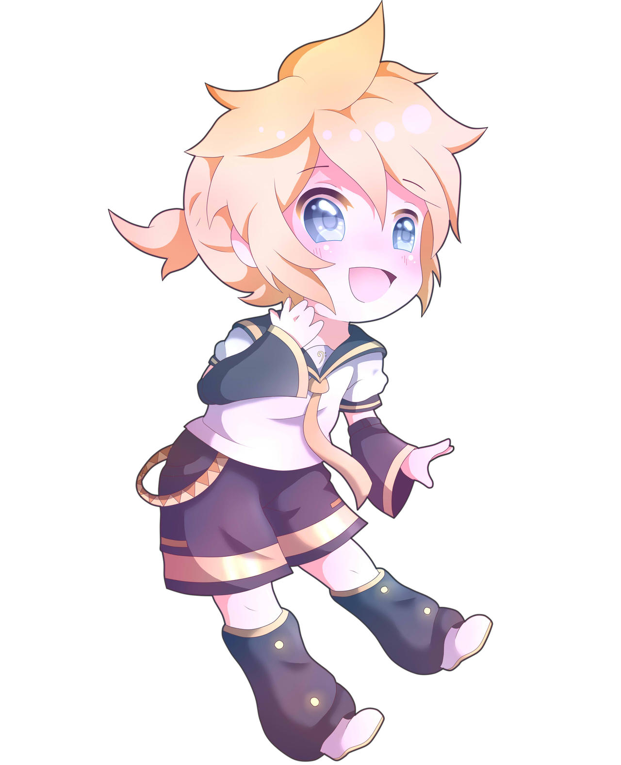 Kagamine Len Module - Original - Chibi by KagamineNekoloid on DeviantArt